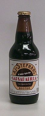 A.J. Stephans Sarsaparilla root beer