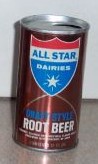 All Star Dairies root beer