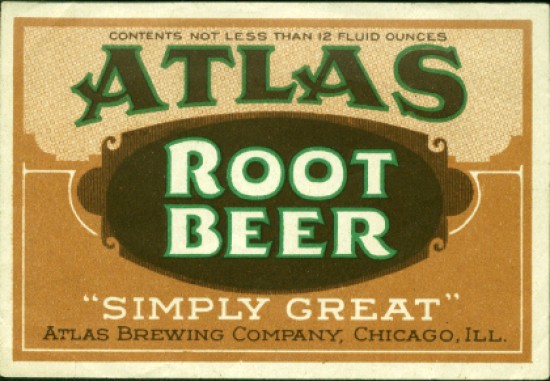Atlas (IL) root beer