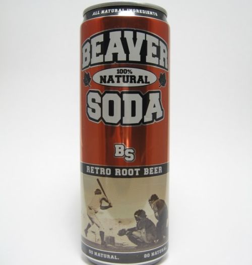 Beaver Soda Retro root beer