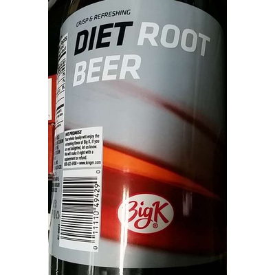 Big K Diet root beer