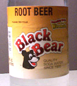 Black Bear root beer