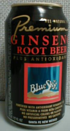 Blue Sky Ginseng root beer