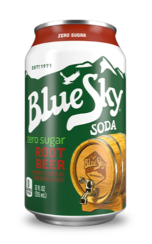 Blue Sky Zero Sugar root beer