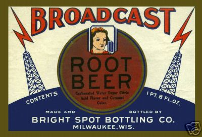 Broadcast root beer