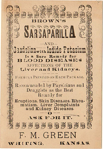 Brown's Sarsaparilla root beer