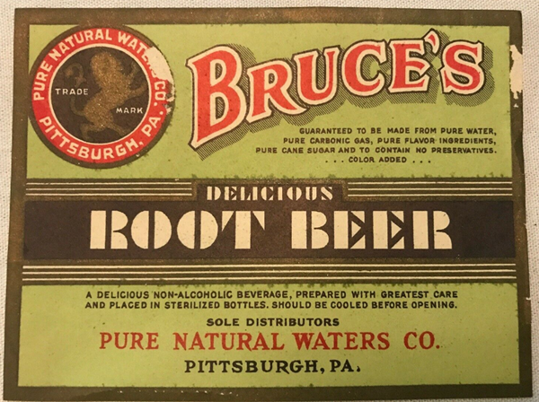 Bruce's (PA) root beer