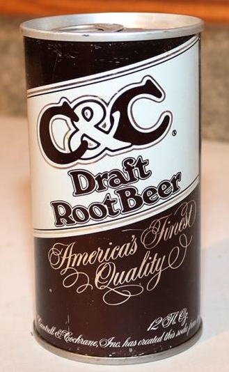 C & C Draft root beer