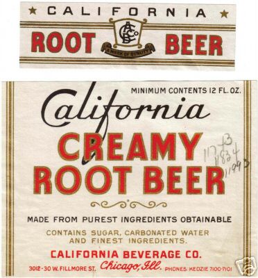 California root beer