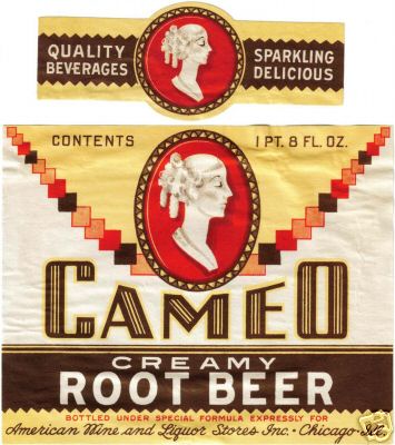 Cameo root beer