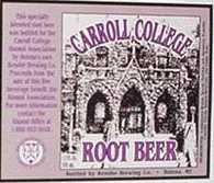 Carrol College root beer
