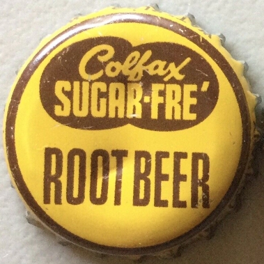 Colfax Sugar-Fre' root beer