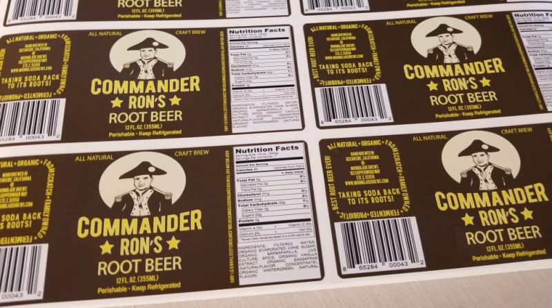 Commander Ron's root beer