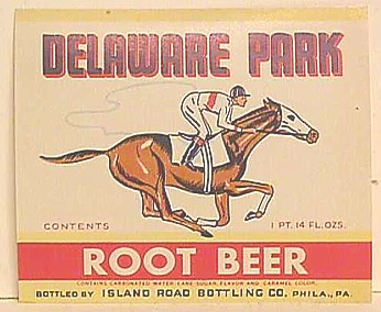 Delaware Park root beer