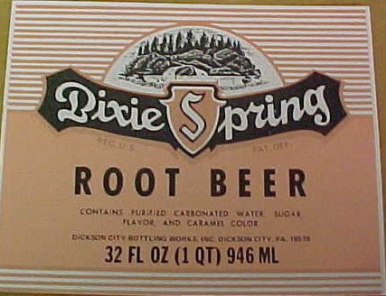 Dixie Spring root beer