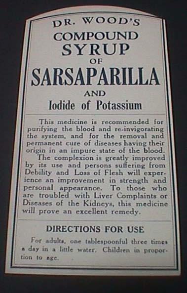 Dr. Wood's Sarsaparilla root beer