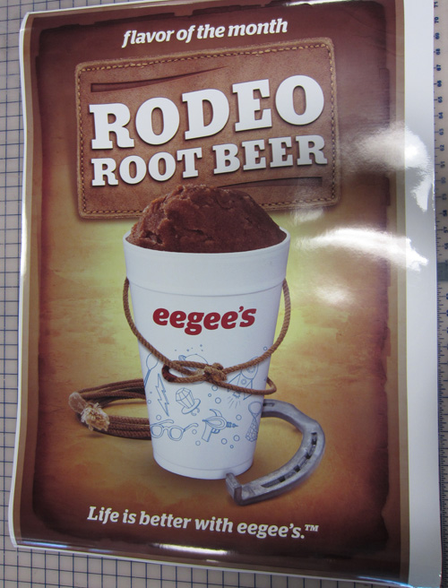 eegee's Rodeo root beer