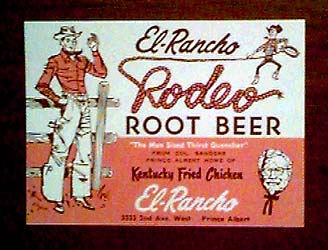 El Rancho Rodeo root beer