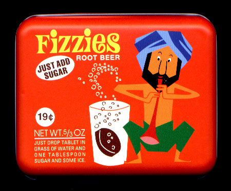 Fizzies root beer