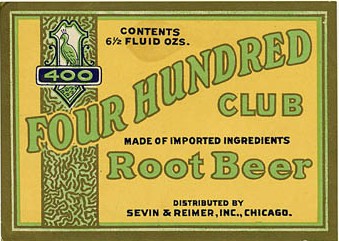 Four Hundred Club root beer
