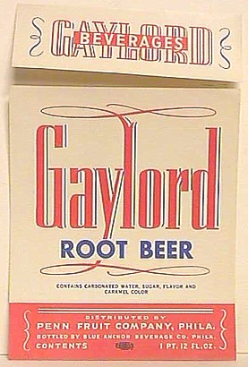 Gaylord root beer