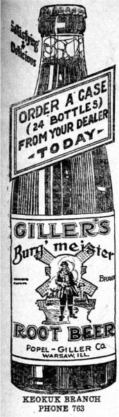 Giller's Burg'meister root beer