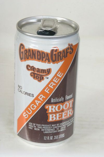 Grandpa Graf's Creamy Top Sugar Free root beer