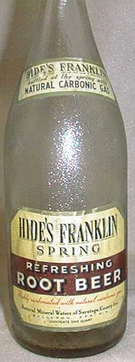 Hide's Franklin Spring root beer