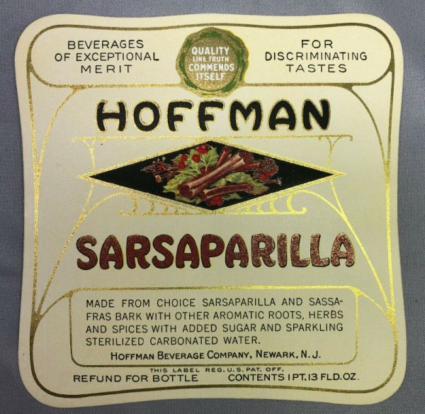 Hoffman Sarsaparilla root beer