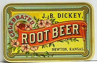 J B Dickey root beer
