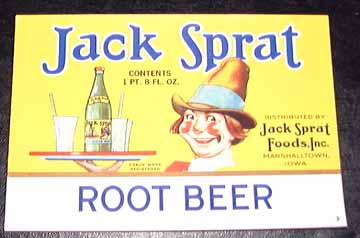 Jack Sprat root beer