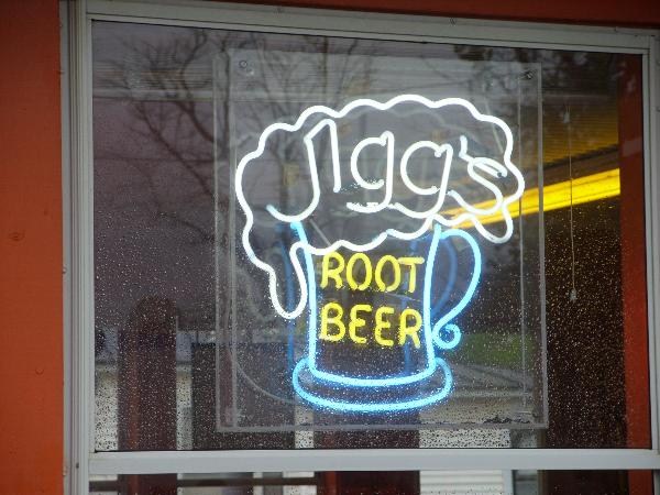 Jigg's Root Beer Stand (Jiggs) root beer