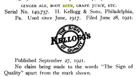 Kellogg's root beer