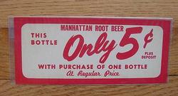 Manhattan root beer