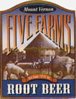 Mount Vernon Five Farms root beer