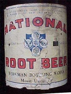 National Workman root beer