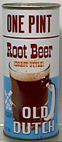 Old Dutch (WI) root beer
