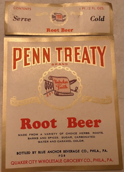 Penn Treaty root beer