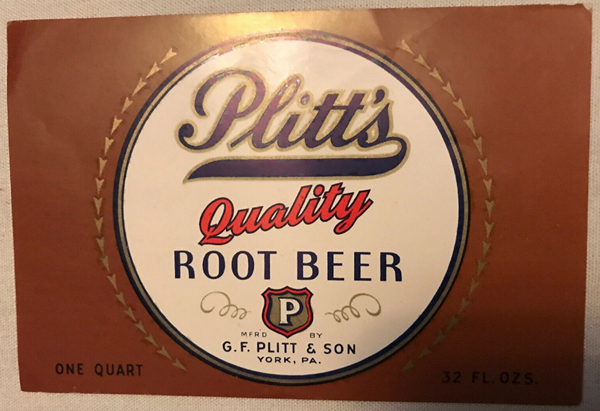 Plitt's root beer