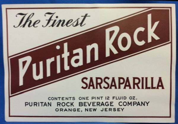 Puritan Rock Sarsaparilla root beer