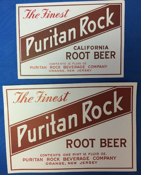 Puritan Rock (NJ) root beer