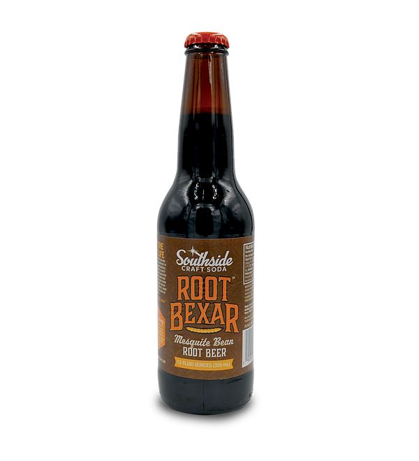 Root Bexar Mesquite Bean root beer