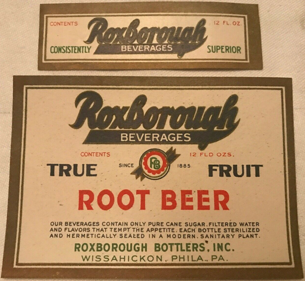 Roxborough root beer