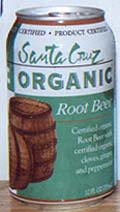 Santa Cruz Organic root beer