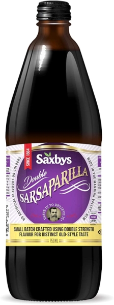 Saxbys Double Sarsaparilla root beer