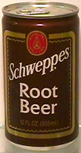 Schweppes root beer