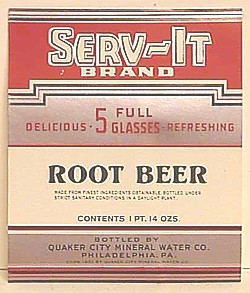 Serv-It root beer