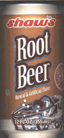 Shaw's root beer