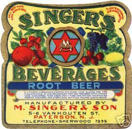 Singer's root beer