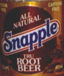 Snapple root beer